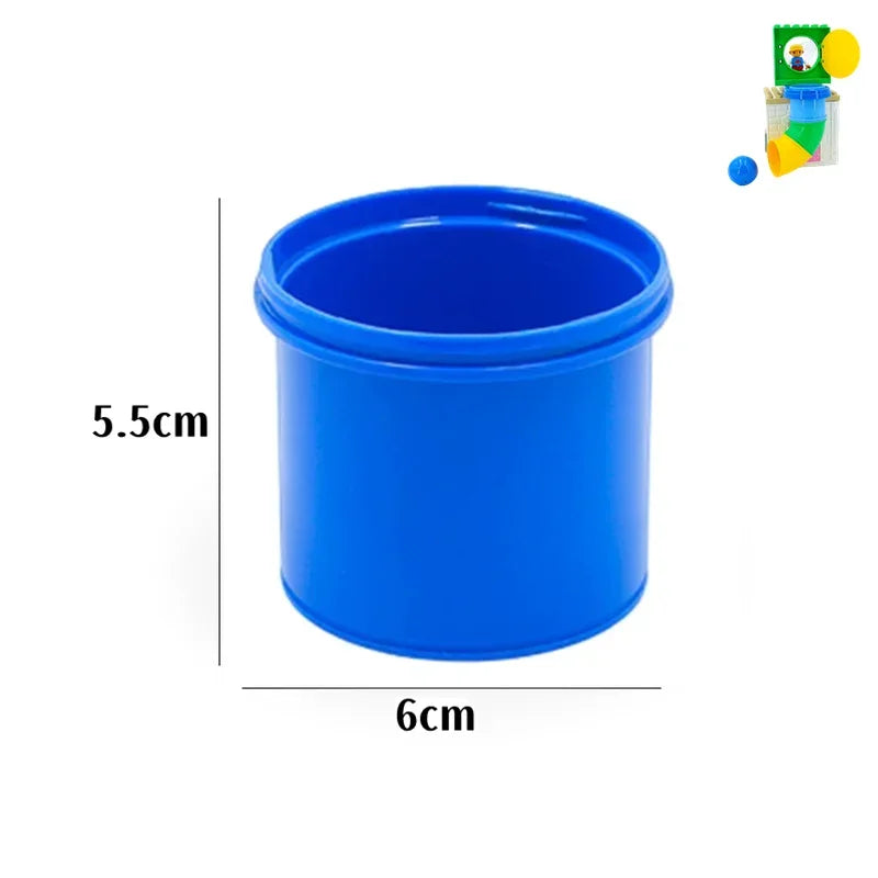 Big Building Blocks Slide Stair Swing Seesaw Ferris Wheel Series Compatible Duploe Large Brick Children Educational Toy Kid Gift