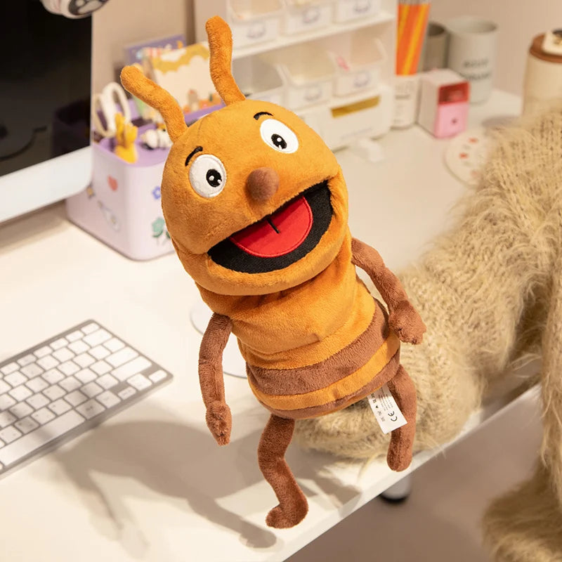 Insect Plush Hand Puppet Storytelling Toy for Kids
