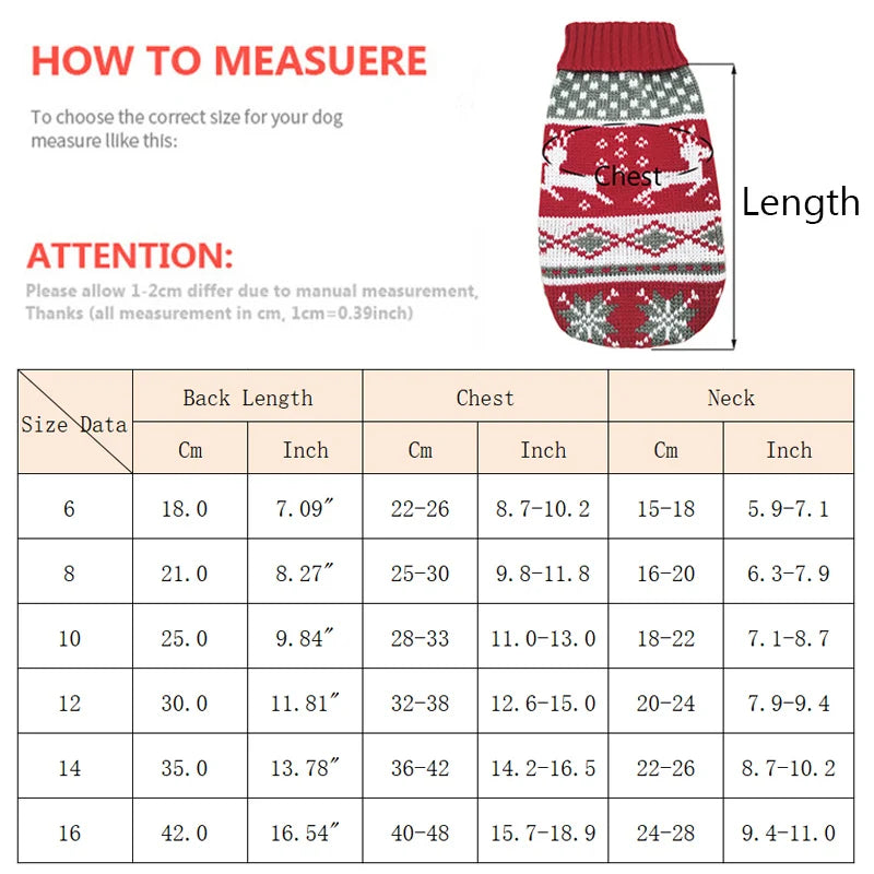 Warm Chihuahua Puppuy Dog Sweater Winter Pet Clothes for Small Dogs Yorkshire Dachshund Cat Pullover Mascotas Clothing Costume