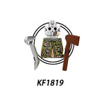 Blind box TP1040 WM6205 KF6173 KF6175 Killer Klowns Mini Figure Classic Horror Thriller Movie Building Block Model Doll Toy Gift