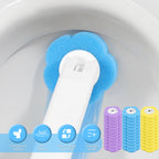 18/36Pcs Disposable Toilet Brush Wall Mounted Toilet Brush with Replacement Head Cleaning Set Home Bathroom WC Accessories