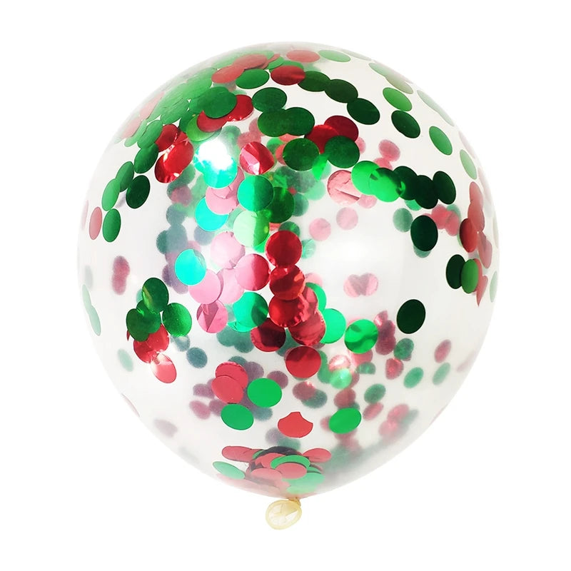 Gold Silver Confetti Balloons Glitter Sequin Globos Helium Balloon Birthday Party Halloween Christmas Party  Wedding Decorations