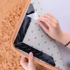 12PCS Carpet Non-slip Sticker Reusable Water Proof Anti Curling Carpet Patch Fixed Sticker Floor Rug Mat Tape Gripper Corner Pad