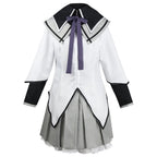 Akemi Homura Anime Cosplay Costume – Fighting Uniform Outfit