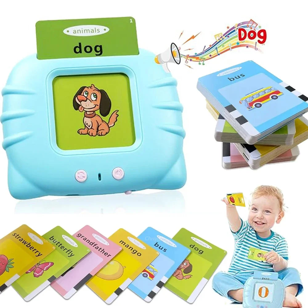 Talking Flash Cards Early Learning Educational Toy for Preschool Kids