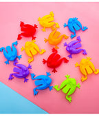 20PCS Colorful Jumping Frog Bouncing Toy Set for Kids