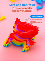 20PCS Colorful Jumping Frog Bouncing Toy Set for Kids