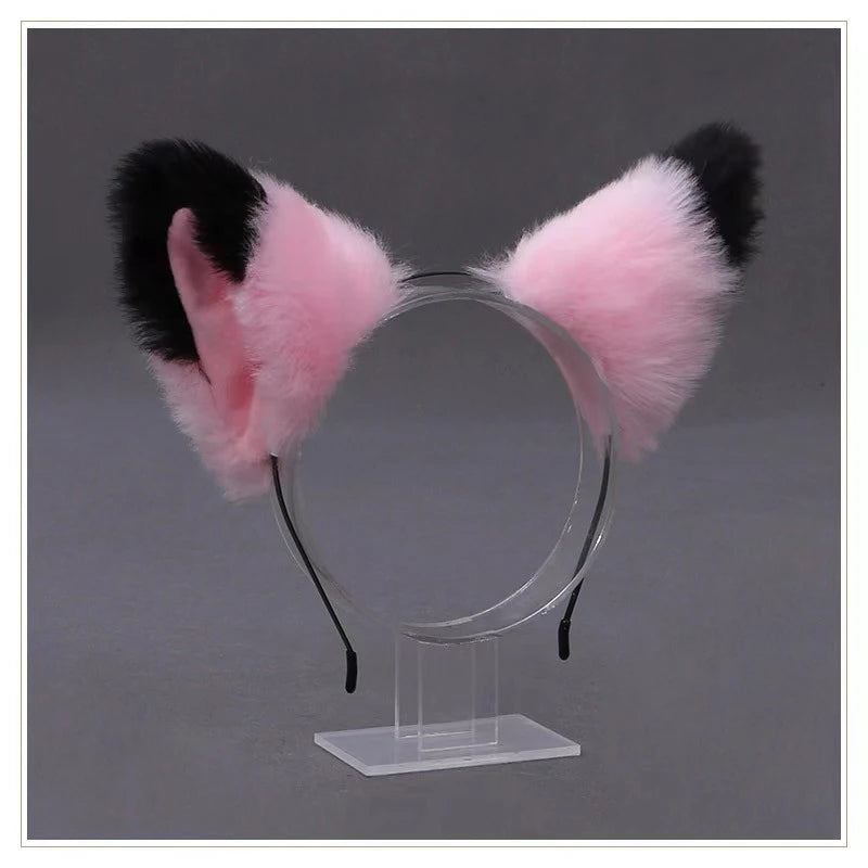 Lolita Cat & Fox Ear Cosplay Headband for Women & Girls