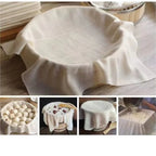 2PCS Cotton Steamer Cloth for Soy Milk Filtering and Food Steaming