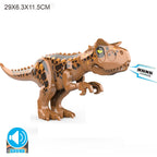 Jurassic Raptor Building Blocks Mini Dinosaur Construction Toy Set