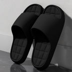 Man Fashion Slippers Solid Beach Sandals Summer Non Slip Lightweight Soft Unisex Slides Women Outdoor Indoor House Shoes