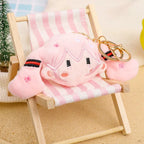 Cute Plush Doll Keychain Soft Bag Charm Pendant