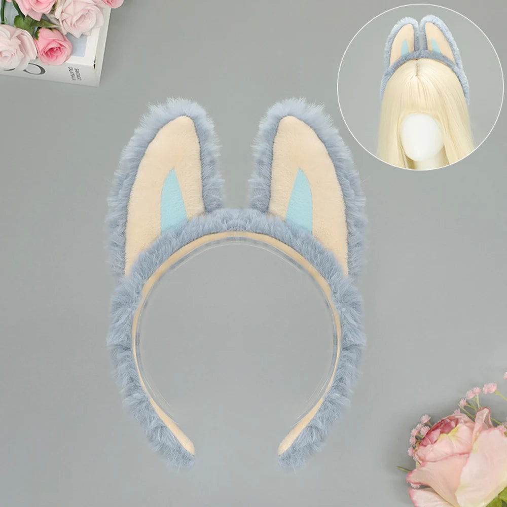 Cute Plush Deer Antler Headband for Women