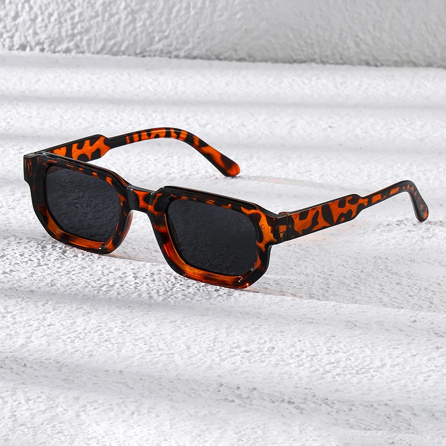Vintage Rectangle UV400 Fashion Sunglasses for Men & Women