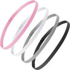 4PCS Thin Elastic Non-Slip Sports Headbands for Men & Women