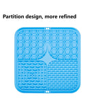 Pet Dog Cat Licking Pad Licking Pad Anti Choking Slow Food Utensils Slow Food Bowl Licking Plate Pet Cat Yogurt Meal Mat