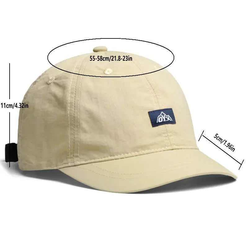 Quick Dry Breathable Mesh Baseball Cap for Summer Outdoor Sports