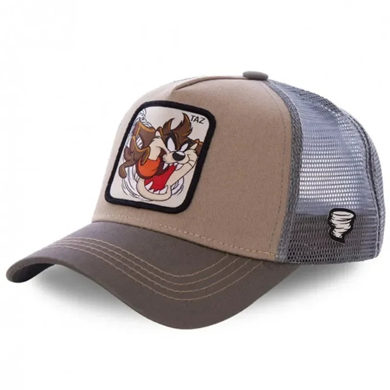 Anime Cartoon Snapback Cotton Baseball Cap for Everyday Style
