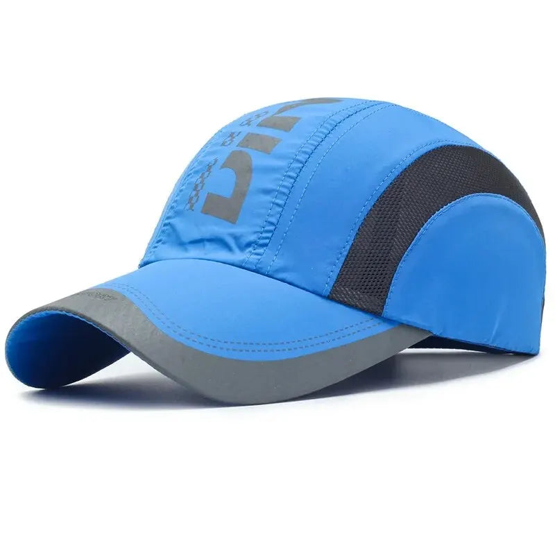 Quick Dry Breathable Mesh Baseball Cap for Summer Outdoor Sports