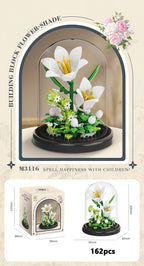 Eternal Flower Bouquet Bonsai Micro Building Blocks Set