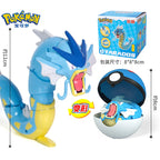 Pokemon Figures Toys Pocket Monsters Ball Model Pikachu Gengar Pokeball Dragonite Snorlax Pokeball Action Figures Toy