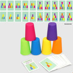 Montessori Mini Stack Cup Color Matching Game