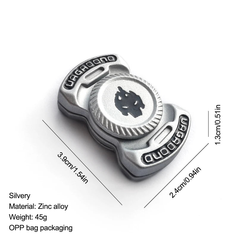 3-in-1 Skeleton Fidget Spinner Metal EDC Stress Relief Toy