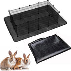 1 PC Waterproof Washable Reusable Rabbit Playpen Mat Tarp Base Cage Liner for Rabbits Guinea Pigs Ferrets Pet Bedding Cage Cover