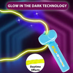 Glow-in-the-Dark Rope Launcher Toy for Kids and Adults, Rechargeable LED Luminous String, Handheld Stress Relief Game Gift Fun