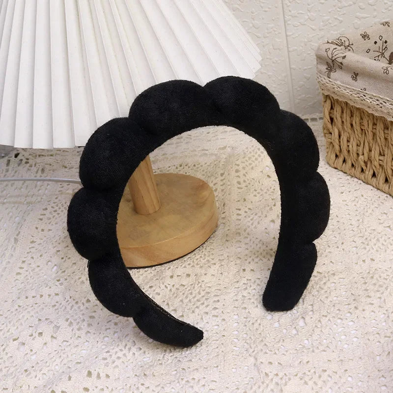 Fashion Sponge Spa Headband for Face Washing & Skincare
