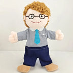 Family Hand Puppet Dolls – Plush Educational Role Play Toy