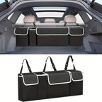 Car Trunk Organizer Backseat Storage Bag High Capacity Multi-use Oxford Car Seat Back Organizers Automobile Interior