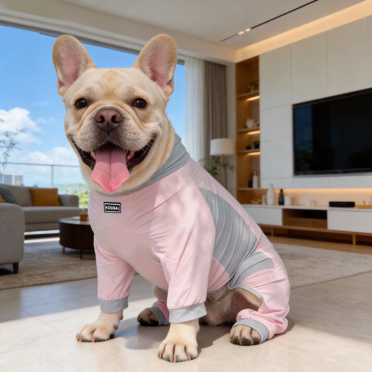 Summer Dog Cooling Clothes, Pet Sun Protection Quick-Drying Cool Dog One-Piece Clothes, Suitable for Small, Medium and Large-Siz