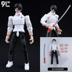 9L3D Lucky13 Gojo Sukuna Jujutsu Fushiguro Toji Gojo Satoru Action Figure Dummy13 T13 Multi-Jointed Collectible Toys Titan13