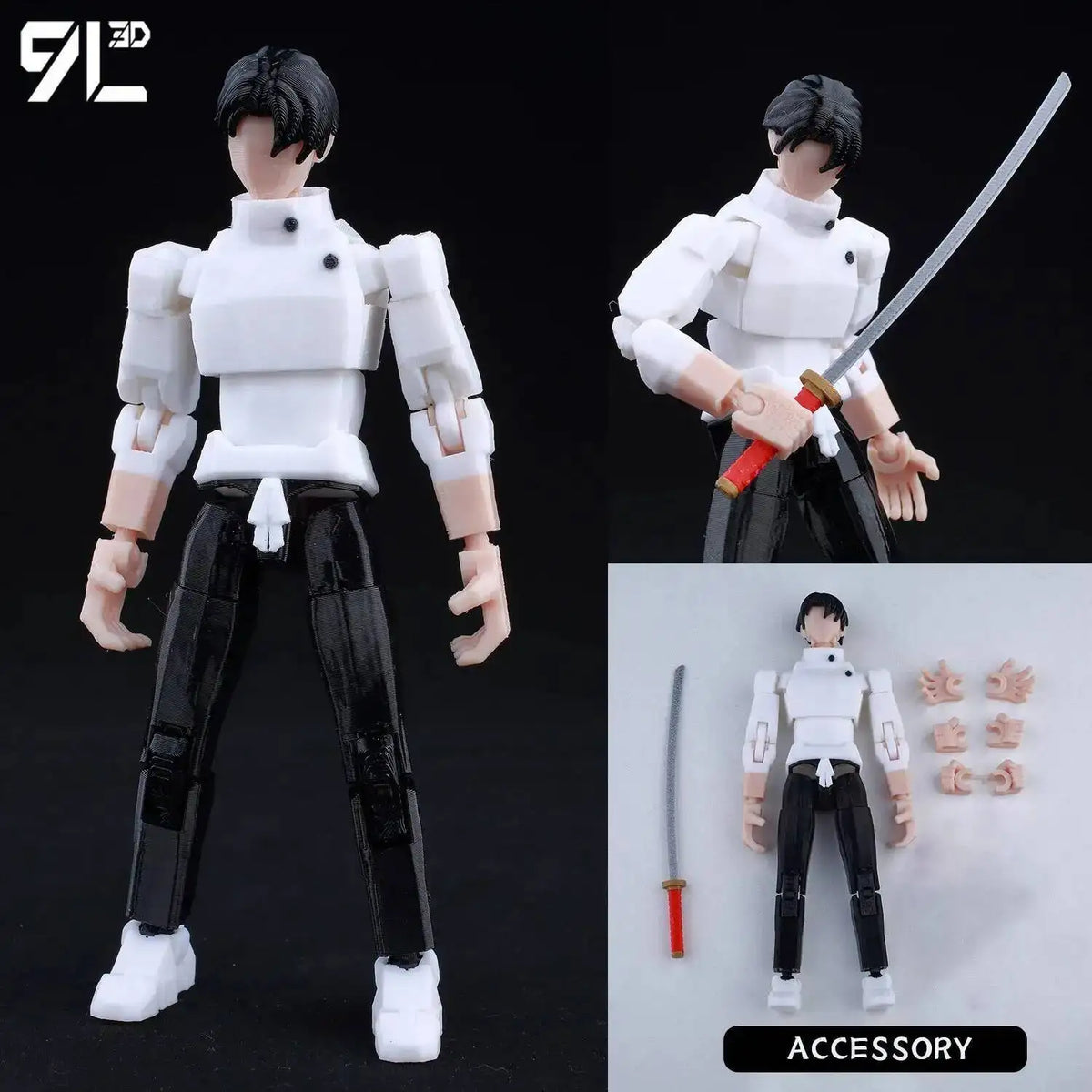9L3D Lucky13 Gojo Sukuna Jujutsu Fushiguro Toji Gojo Satoru Action Figure Dummy13 T13 Multi-Jointed Collectible Toys Titan13