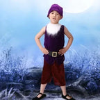Carnival Cosplay Clothing Christmas Performance Seven Dwarfs Costume for Children Christmas Costumes for Kids Halloween