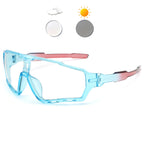 Photochromic Cycling Glasses UV400 Sports Sunglasses for Men & Women Outdoor