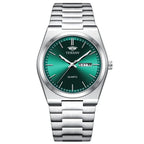 Men's Watch, Slim Stainless Steel Calendar Fashion Quartz Watch