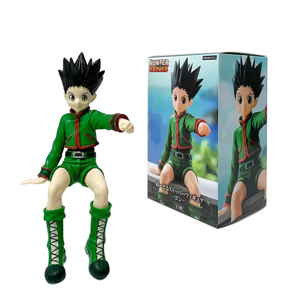 14cm Hunter×Hunter Anime Figure Phantom Troupe Hisoka Action Figure Noodle Stopper Room Decoration Noodle Stopper PVC Model Toys