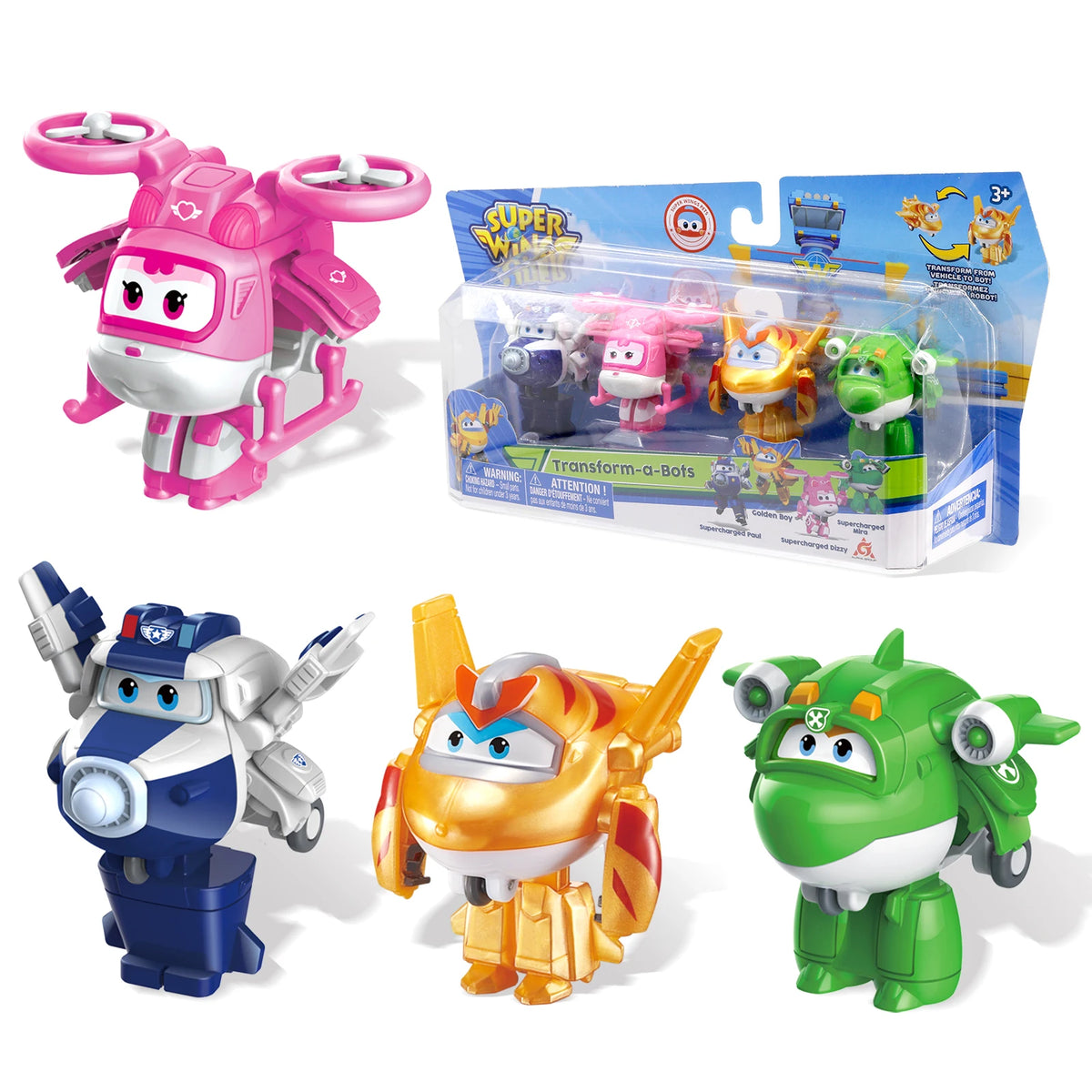 Transforming Airplane Toy Set