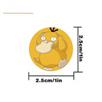 500PCS/Roll Cute Pokemon Pikachu Cartoon Anime Sealing Stickers Decoration DIY PVC Laptop Decals Graffiti Stiker Reward Gift Toy