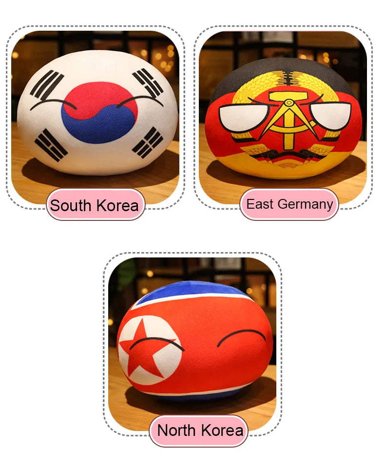 Countryball Plush Pendant Toy