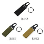 2PCS Tactical MOLLE Hanging Buckle Carabiner Clips for Outdoor Gear