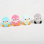 Mini Penguin Crochet Keychain Cute Animal Bag Charm