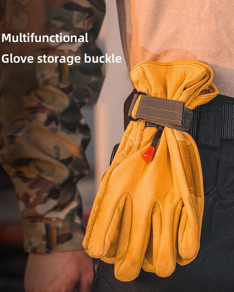 Tactical MOLLE Keychain Gear Clip Belt Holder for Outdoor EDC