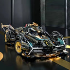 1690PCS Green Racing Car Building Blocks – DIY Model Kit