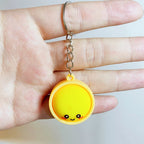 Fashion Holy Bible Keychain Mini Christian English Book Key Ring For Gift
