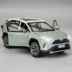RAV4 Diecast Toy Car with Light & Sound – Alloy Model Vehicle Toy