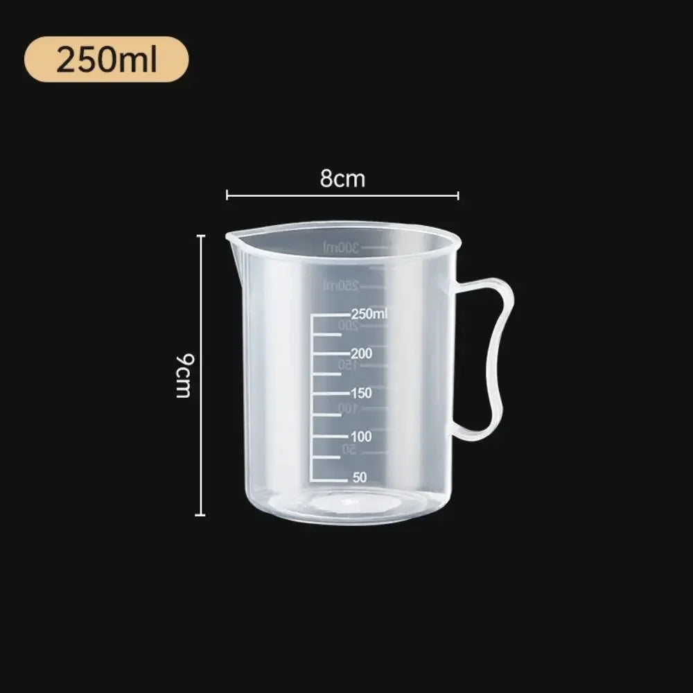 Food Grade Plastic Measuring Cup with Scale – Graduated Kitchen Measuring Jug