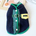 Autumn Winter Dog Clothes Fleece Dog Coat Small Dog Warm Vest with D-Ring Chihuahua Yorkshire Poodle Outfit Fashion Dog Clothing